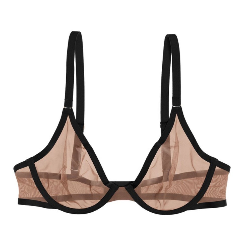 CUUP Plunge Mesh Bra